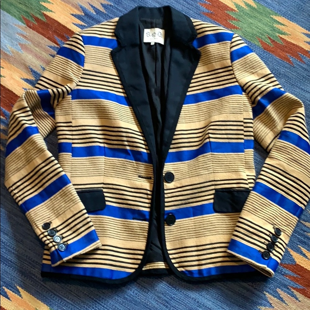 Sea Striped Blazer